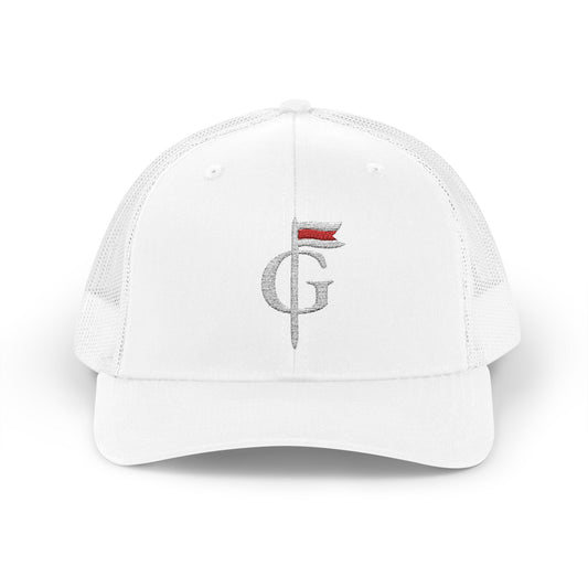 FeelyGolf Trucker - LOGO (White)