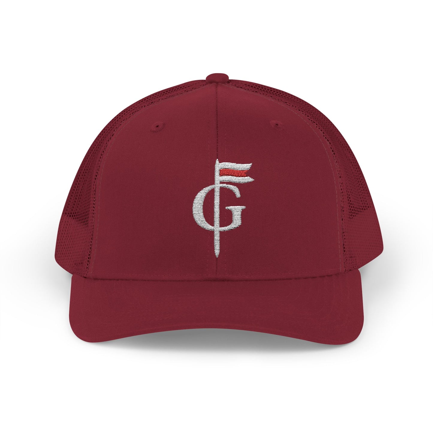 FeelyGolf Trucker - LOGO (White)