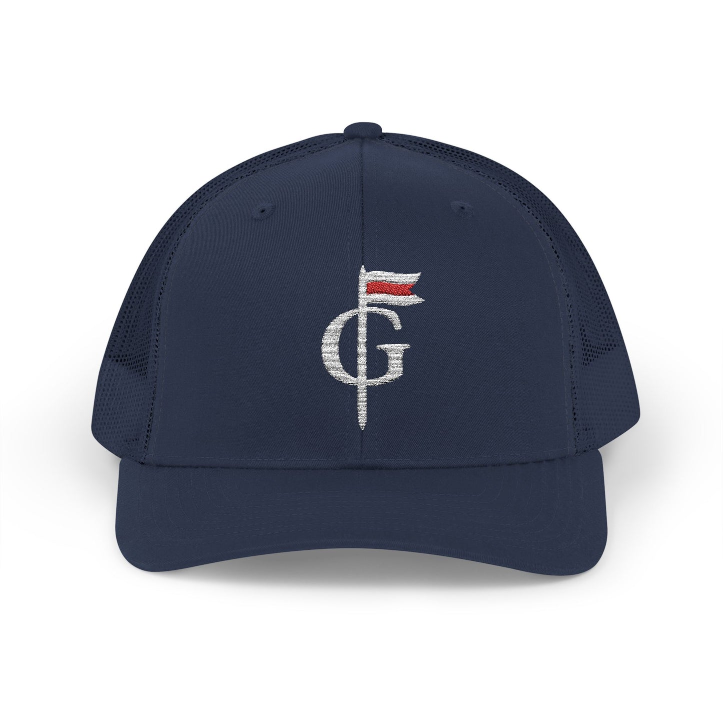 FeelyGolf Trucker - LOGO (White)