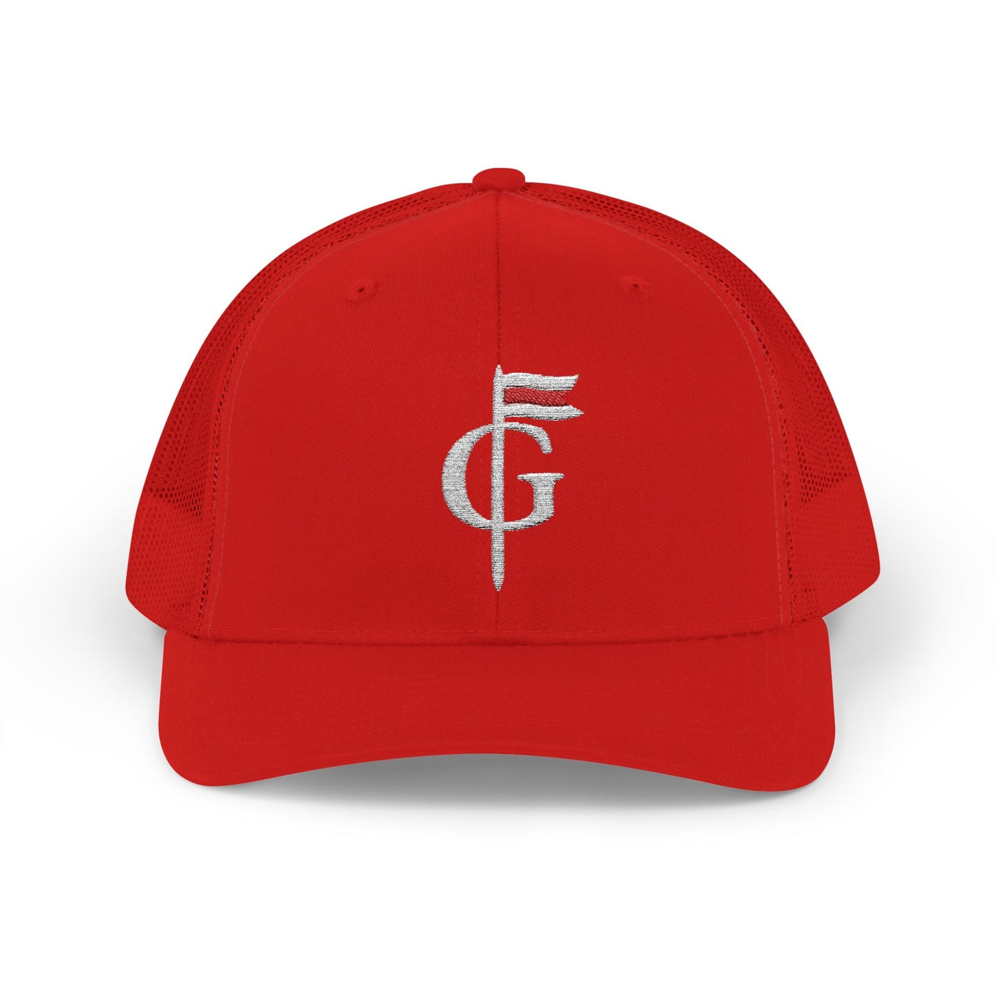 FeelyGolf Trucker - LOGO (White)